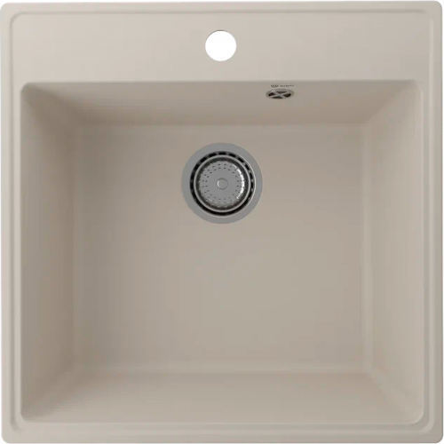 Мойка Ulgran QUARTZ FORTE 505-02, квадрат 505*505, лён