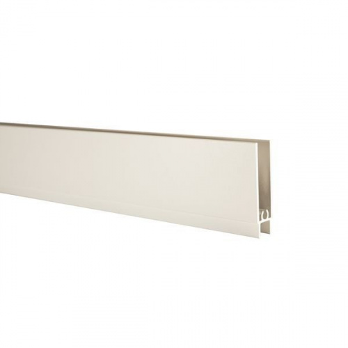 Профиль горизонт нижний Белый муар 6,0 м ТАНДЕМ(кратность 1м)