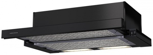 Вытяжка KRONA KAMILLA 600 2DN BLACK 2 мотора Черный