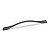 Ручка-скоба DELFIN  96мм/128мм BL черный матовый (40) скл