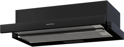 Вытяжка KRONA KAMILLA Т 500 BLACK черный (отдельно приобретается фильтр угольный тип TN (2 шт.) )
