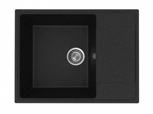 Мойка кухонная Practik PR-М 650-004 черный оникс