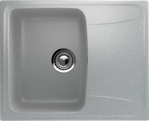Мойка Ulgran U-201-310, квадрат 580*470, серый