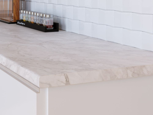 Столешница влагостойкая Мрамор Империал №7024/Е (3000*600*40)  КЕДР 3 гр