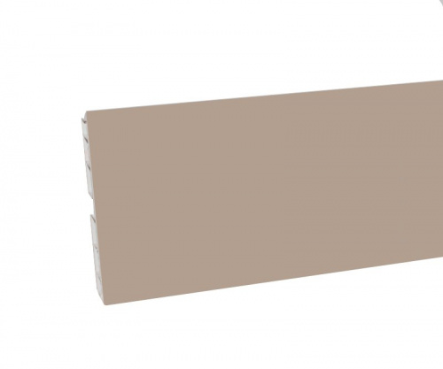 Цоколь 146мм ПВХ Латте с упл., 4метра (ПП) RU