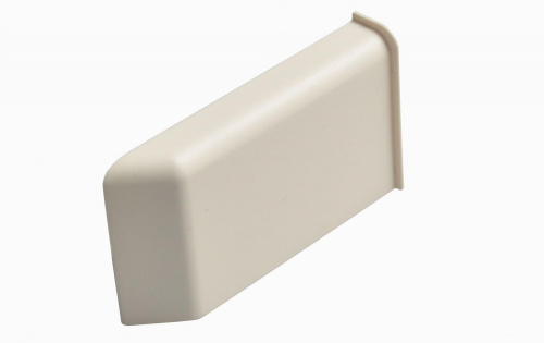 Крышка для подвеса L, БЕЛАЯ, левая RAL9001 (400)