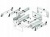 Комплект ящика InnoTech Atira Push to Open с рейлингами, полн.выдвиж.176*420, белый  Hettich