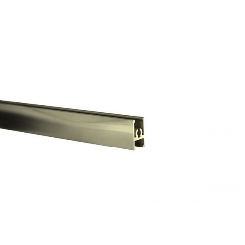 Средняя рамка двери Шампань ГЛЯНЕЦ под винт 6 м ТАНДЕМ (продажа кратно 2/3/4м)