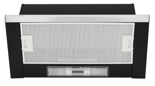Вытяжка KRONA KAMILA SLIM 600 black/inox (1мотор) черный/нерж