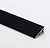 Плинтус Premium Line, черный матовый, 4,2м (бортик+вставка) 98104