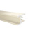 Профиль горизонт средний под винт Слоновая кость Soft-touch 6 м. ТАНДЕМ(кратность 1м)