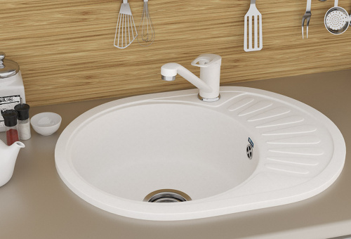 Мойка Ulgran U-107м-307, малый овал 570*450, терракот